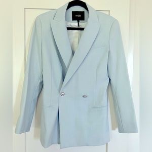 Maje Light Blue Blazer Size 40